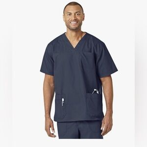 Carhartt Ripstop Men's Pocket Top Marine Blue Small EUC